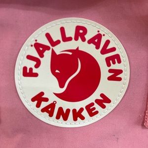Fjallraven Kanken pink mini backpack